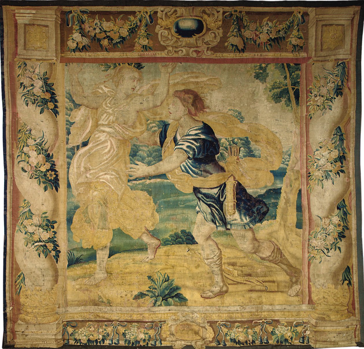Brussels Mythological Tapestry, mid 17th century by Flemish School