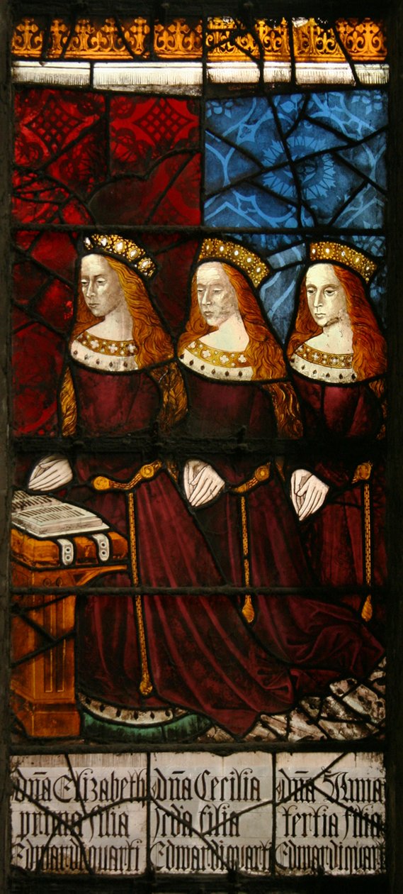 Daughters of King Edward IV by Flemish School