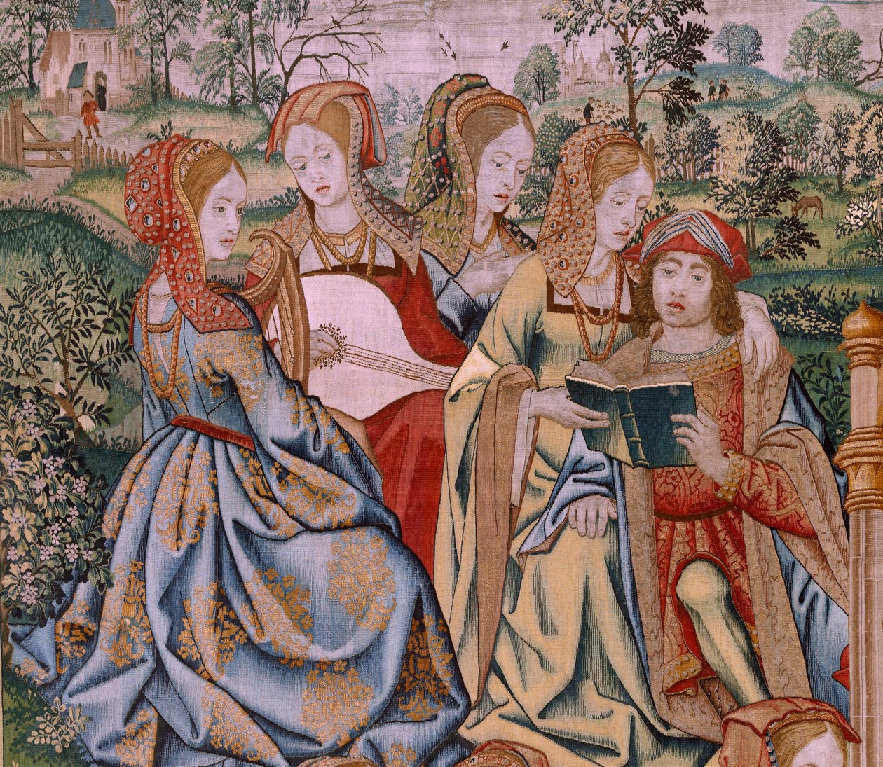 Bathsheba at Her Bath (Series The History of David and Bathsheba) by Flemish School