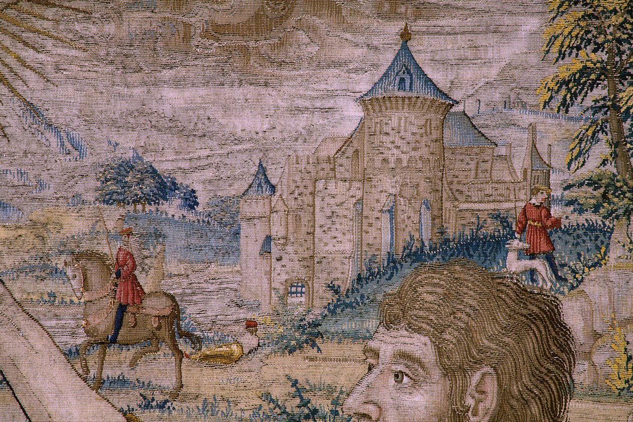 The History of Saint John the Baptist: The Baptism of Christ. 1515-1520 by Flemish School
