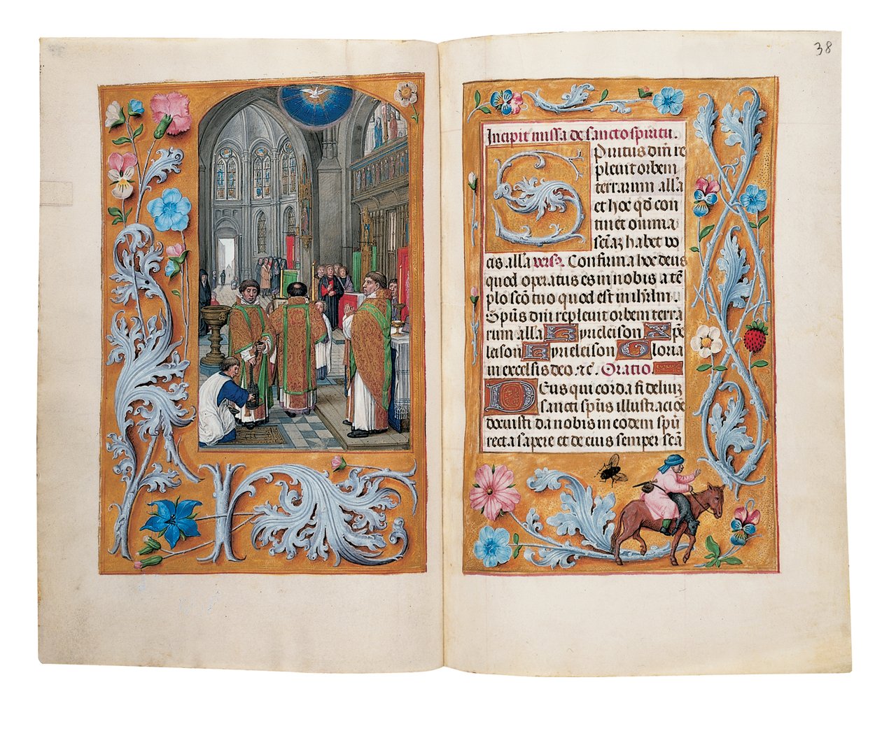 Folios from the Rothschild Book of Hours, Ghent or Bruges by Flemish School