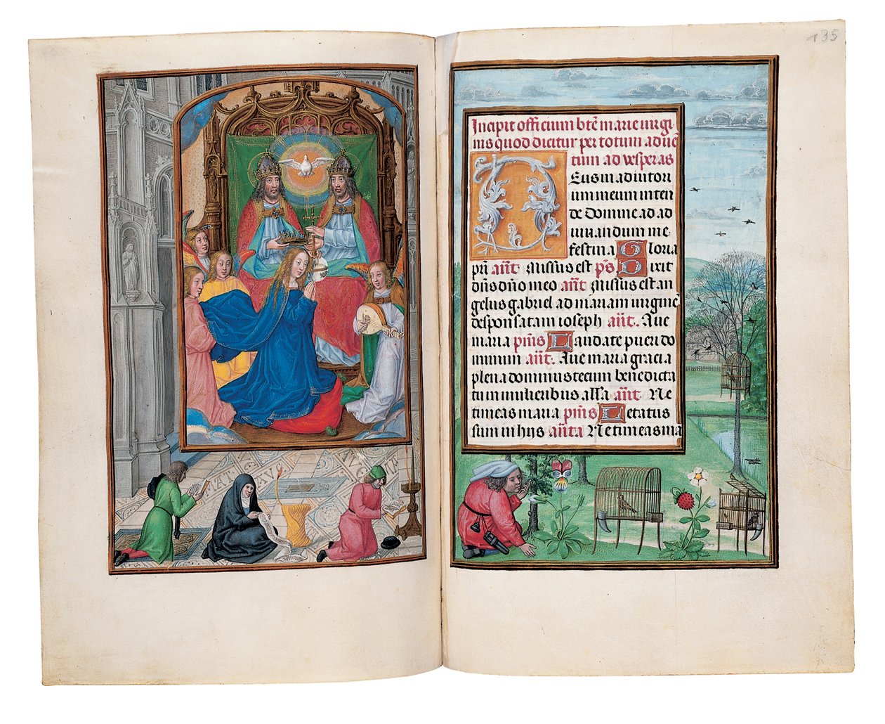 Folios from the Rothschild Book of Hours, Ghent or Bruges by Flemish School