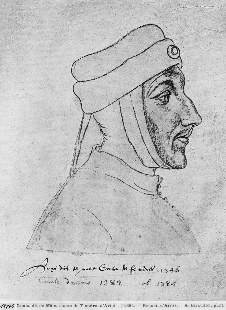 Louis II of Flanders, also Louis III of Artois and Louis I of Palatine Burgundy, known as Louis of Male, from 