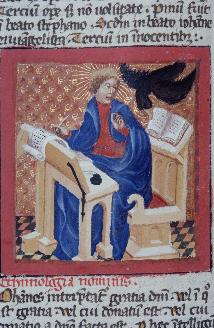 Page from the Legenda Aurea, Bruges, c.1400-10 by Flemish School