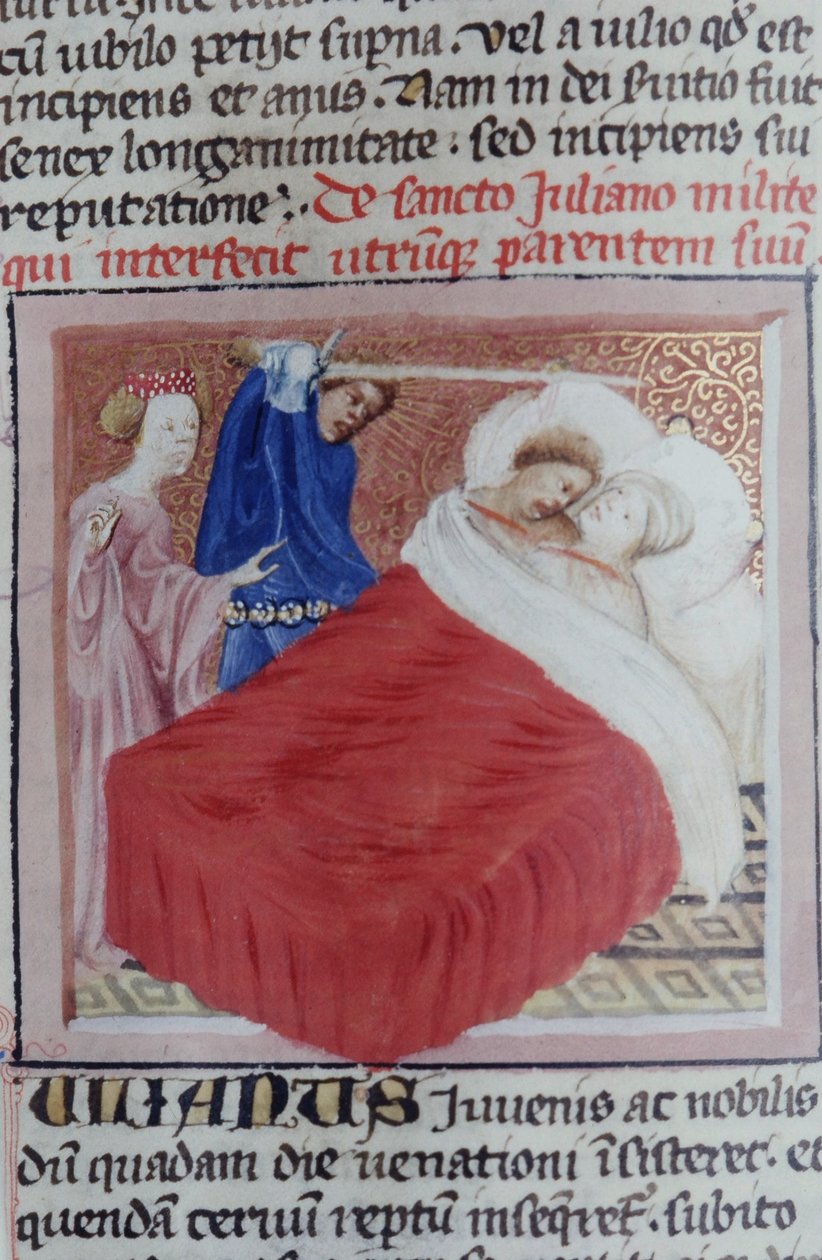 Page from the Golden Legend, Bruges, c.1400-10 by Flemish School