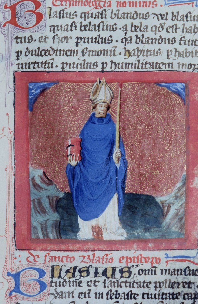 Page from the Golden Legend, Bruges, c.1400-10 by Flemish School