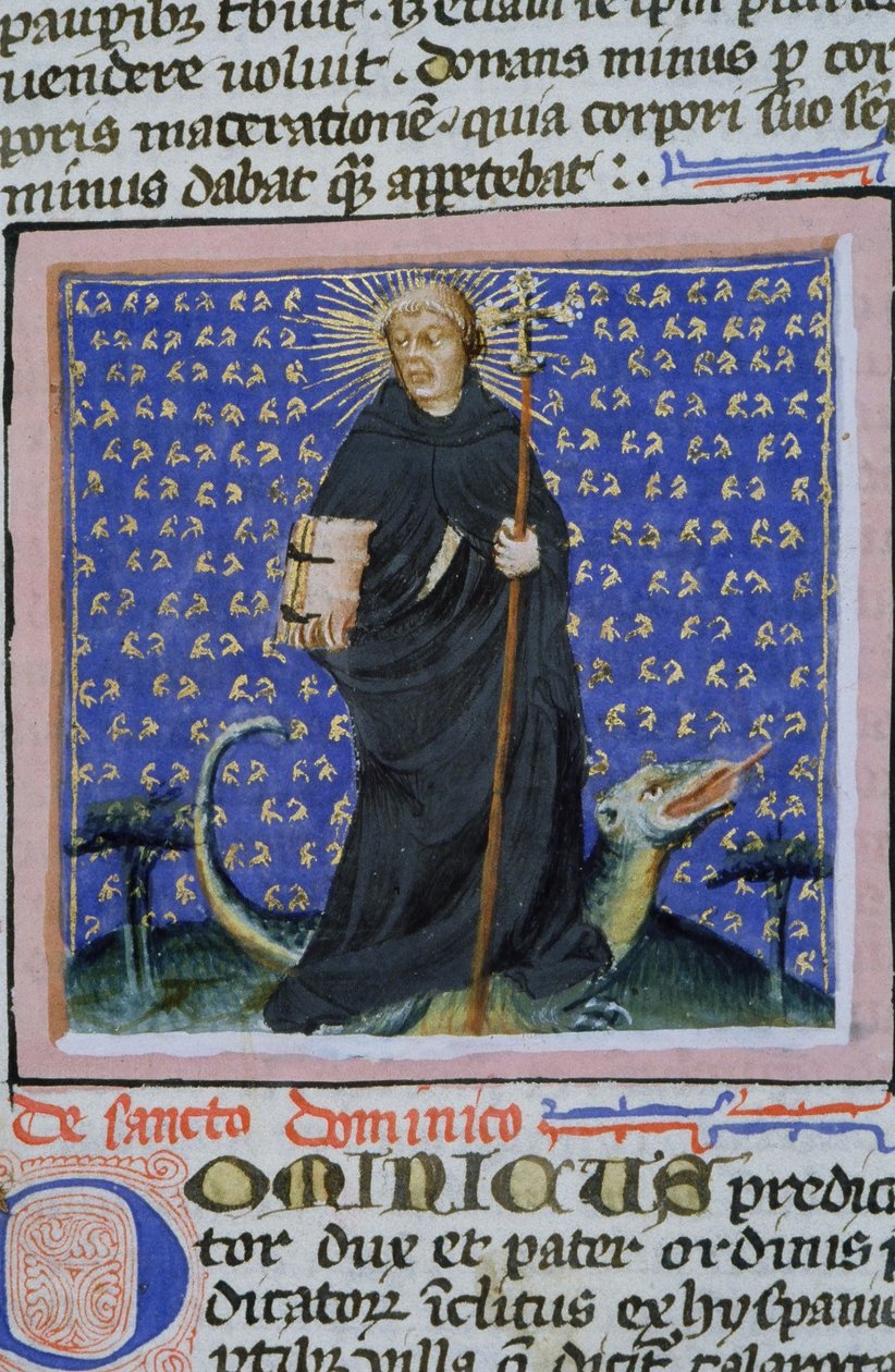 Page from the Golden Legend, Bruges, c.1400-10 by Flemish School
