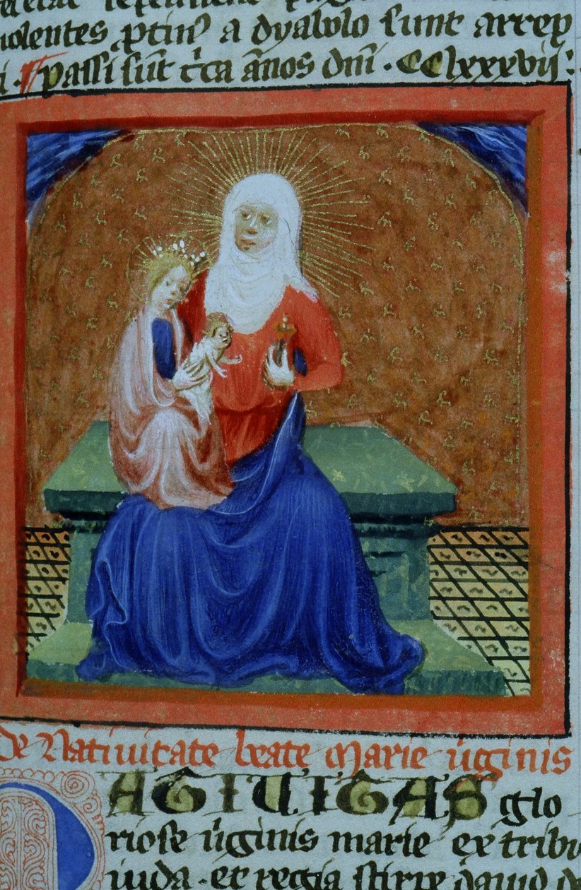 Page from the Golden Legend, Bruges, c.1400-10 by Flemish School