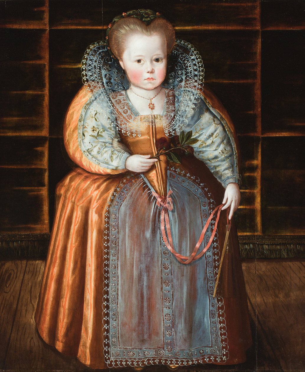 Portrait of a Child, Said to be Queen Elizabeth by Flemish School
