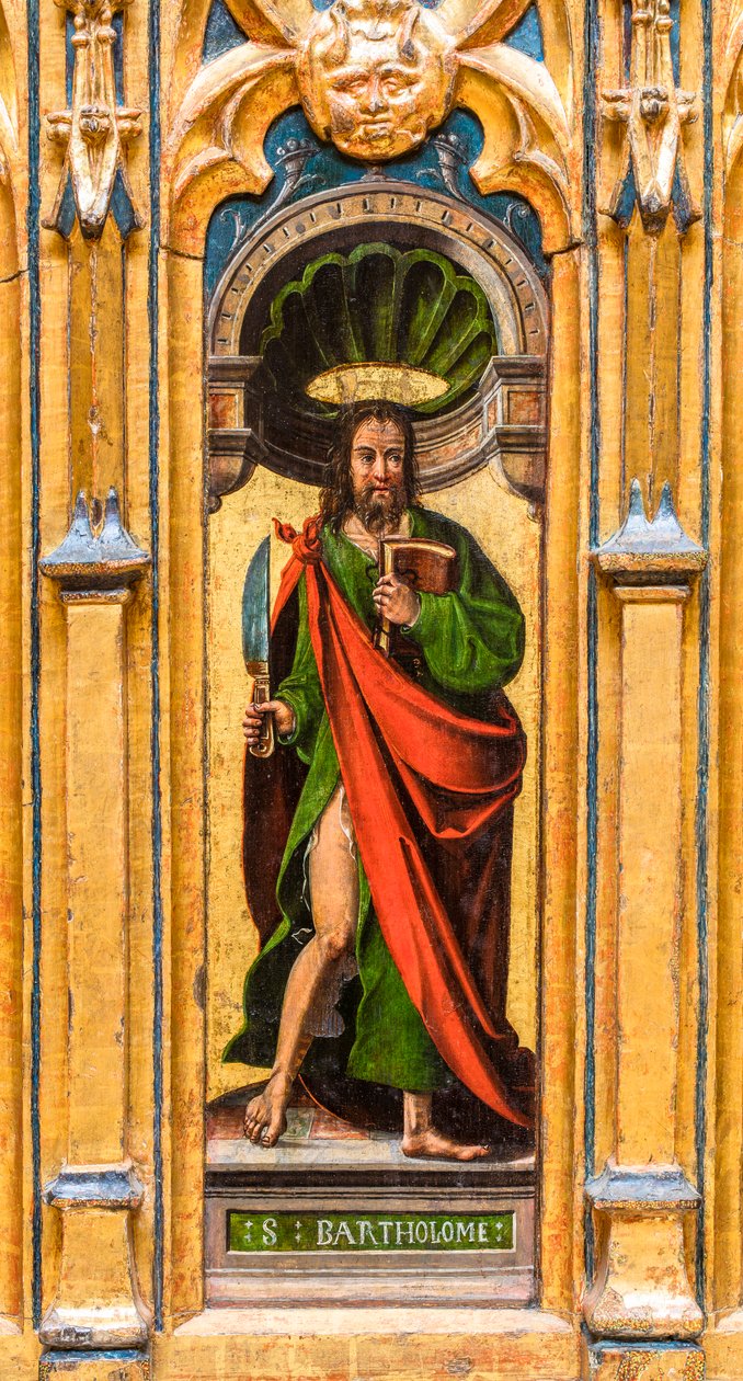 Reliquary Chest, Saint Bartholomew by Flemish School