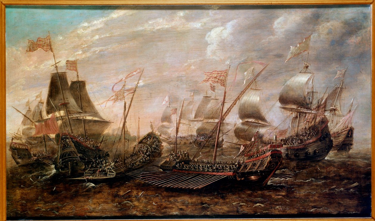 The Invincible Armada: Naval Battle that Saw the Defeat of the Spanish Armada Against the English Fleet in August 1588, Flemish School by Flemish School