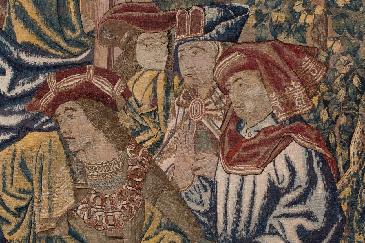 The Redemption of Man tapestry by Flemish School