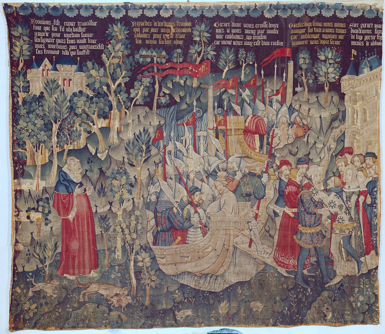 The Story of Jourdain de Blaye, Arras Workshop by Flemish School