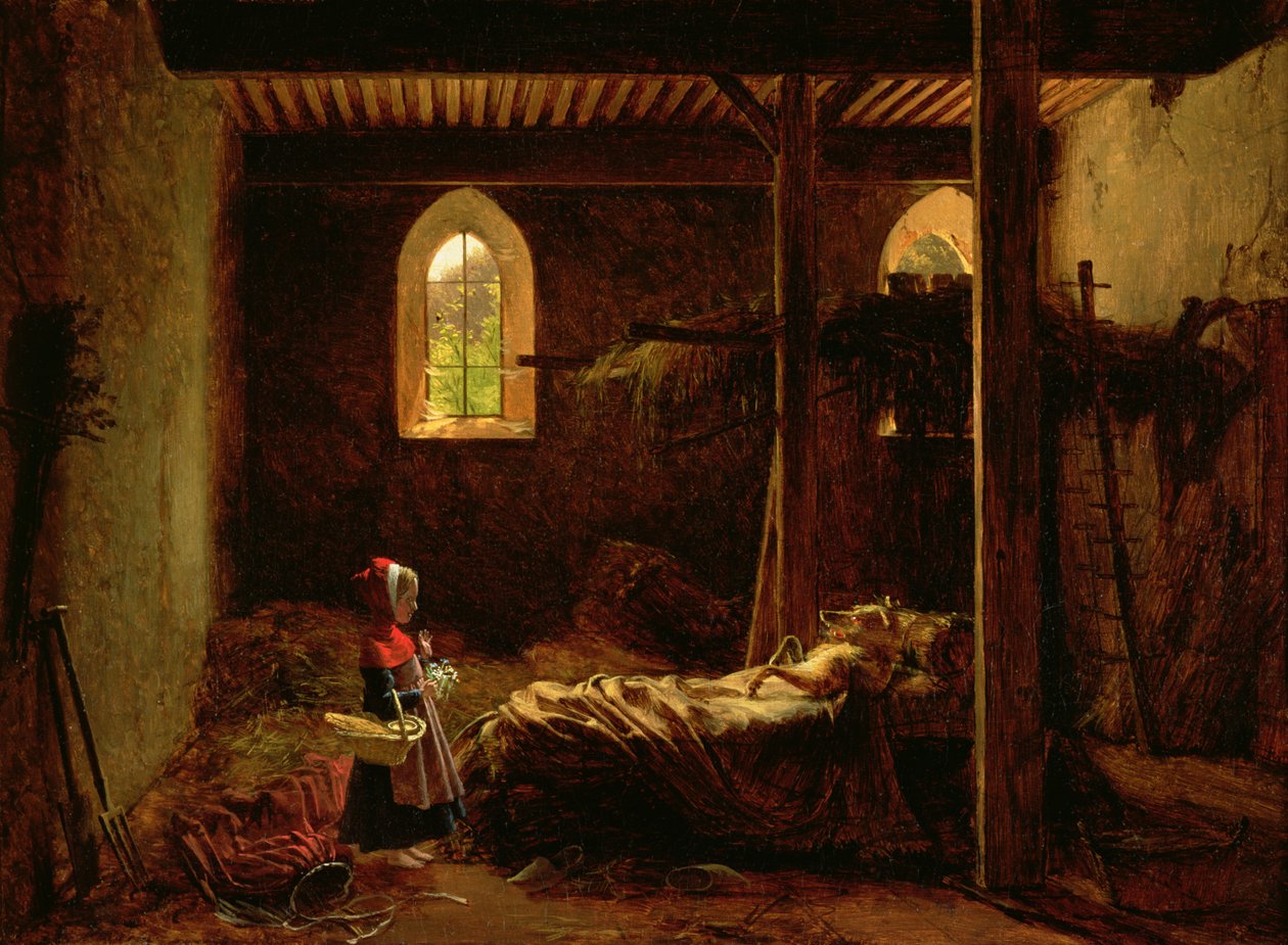 Little Red Riding Hood, c.1820 by Fleury François Richard