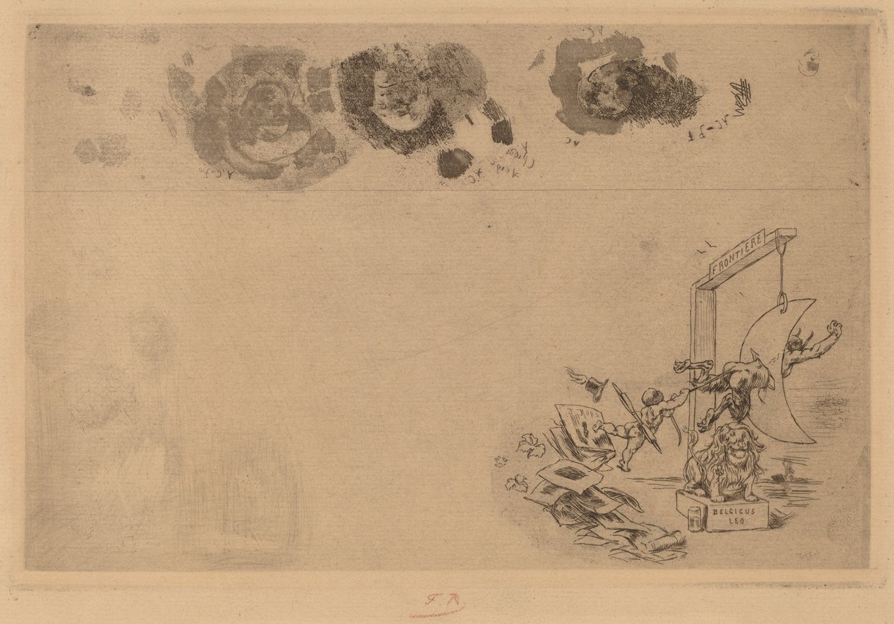 Belgian Border, Bill of Disorder by Félicien Rops