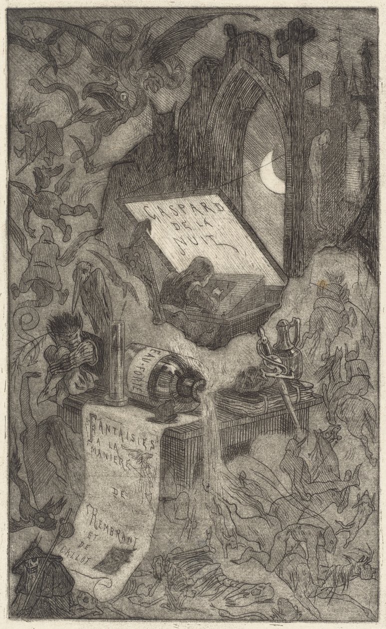 Gaspard of the Night by Félicien Rops
