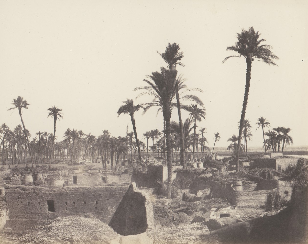 Interior of an Arab Village by Félix Teynard