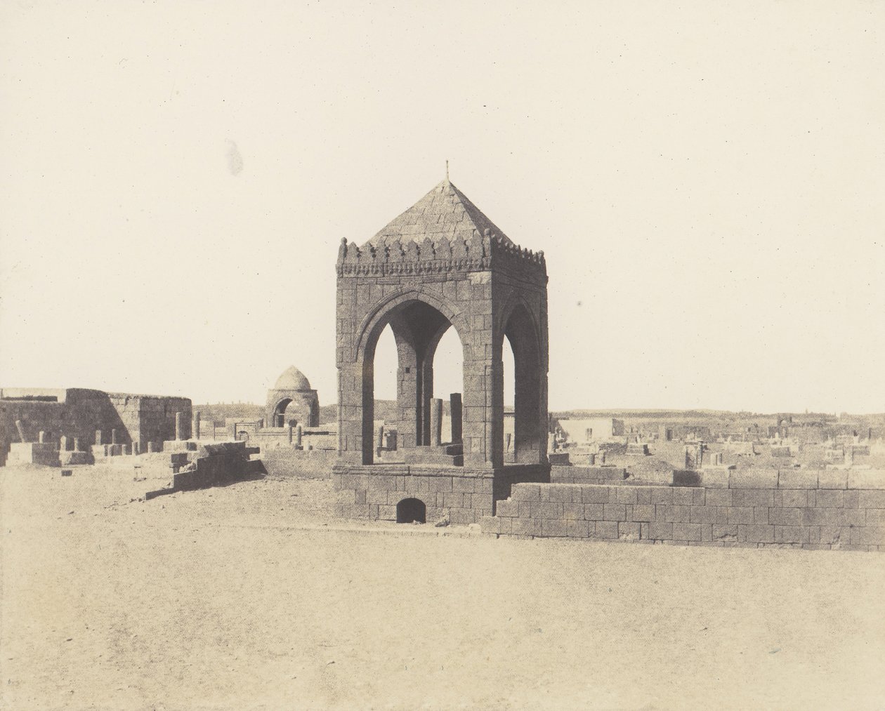 Le Kaire, Cemetery of the Mamelukes, 1851-52, printed 1853-54 by Félix Teynard
