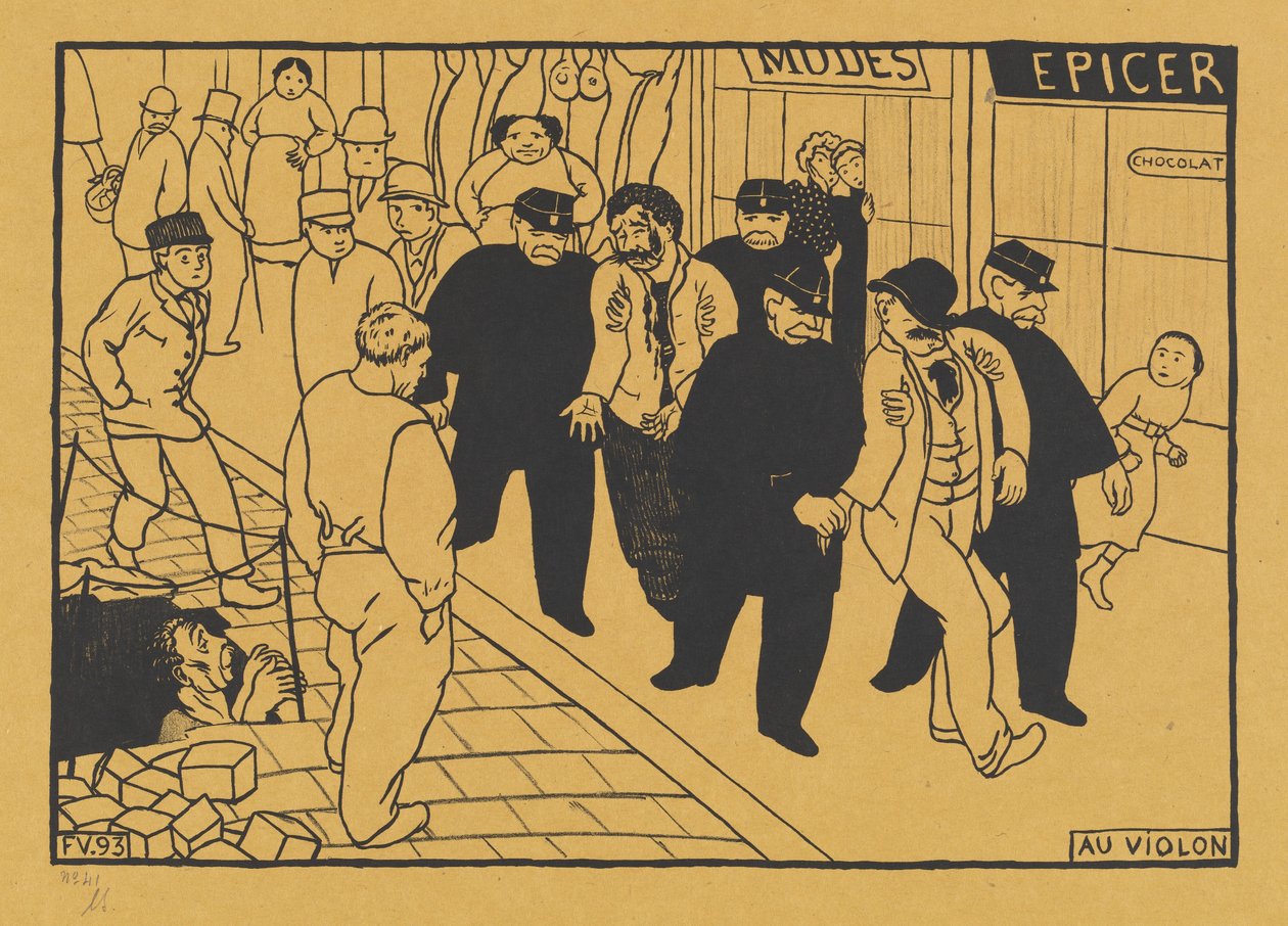 Off to the Jug by Félix Vallotton