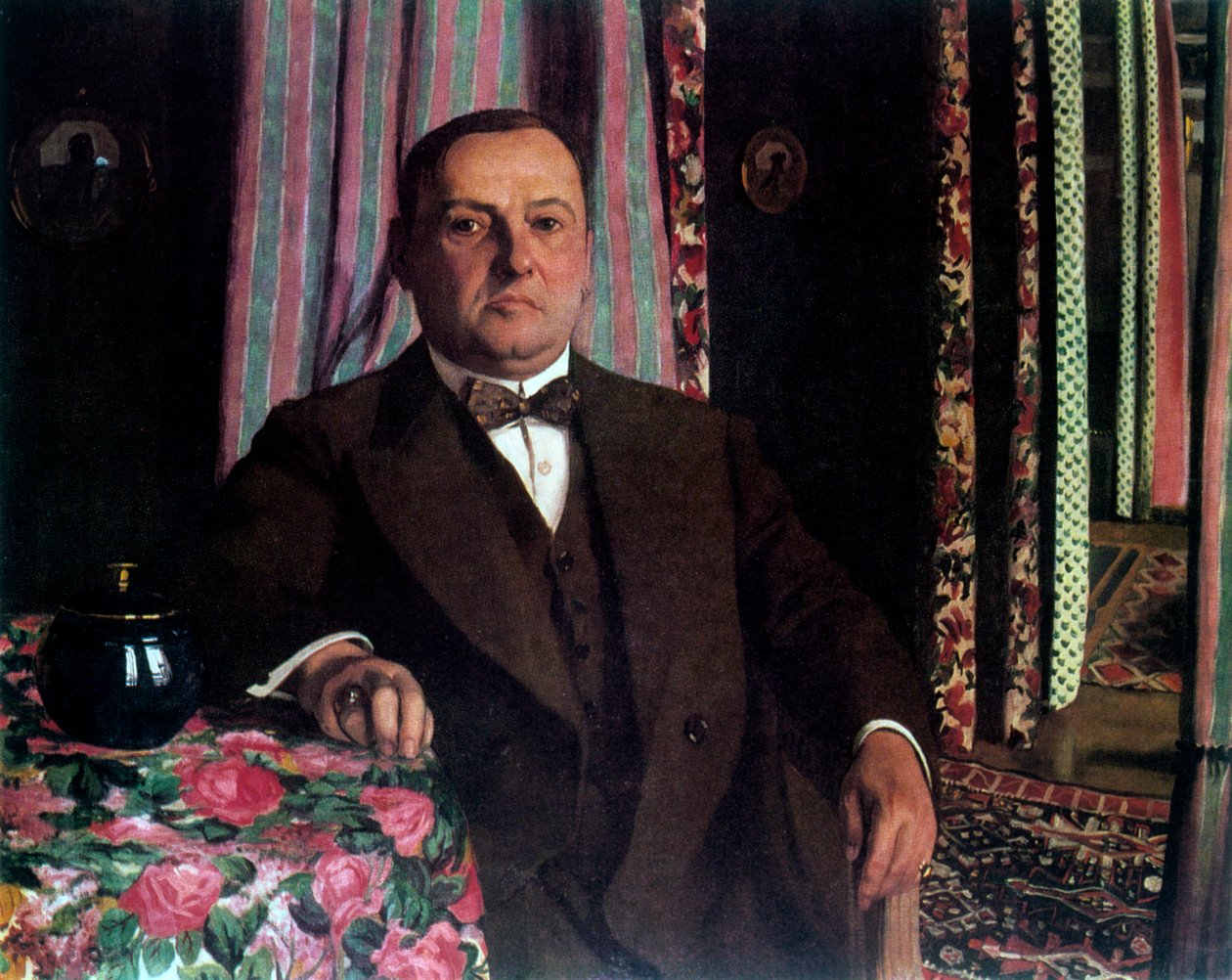 Portrait of Georg E. Haasen, 1913 by Félix Vallotton