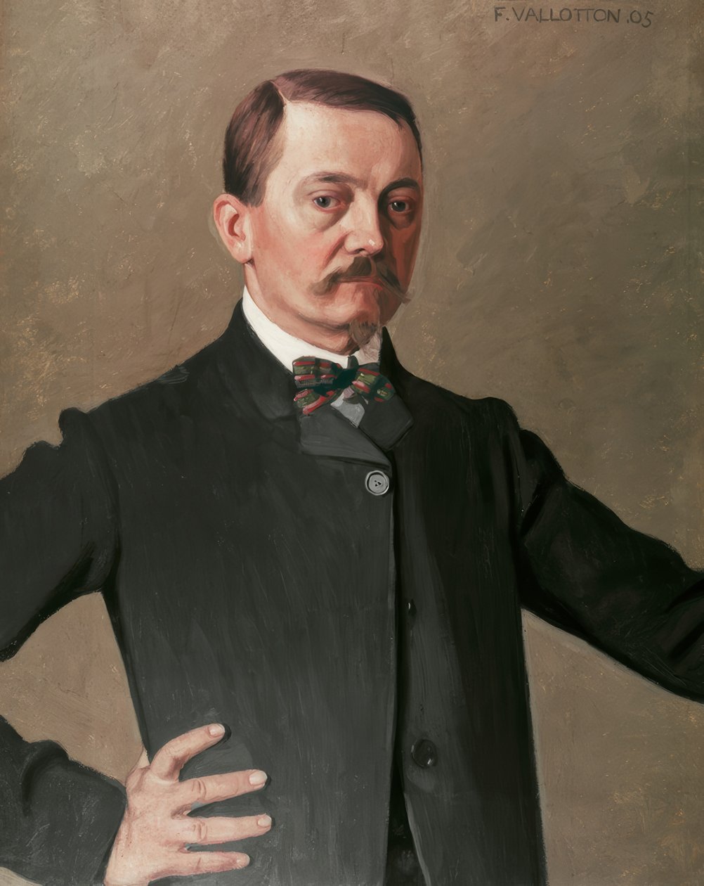 Self-Portrait by Félix Vallotton