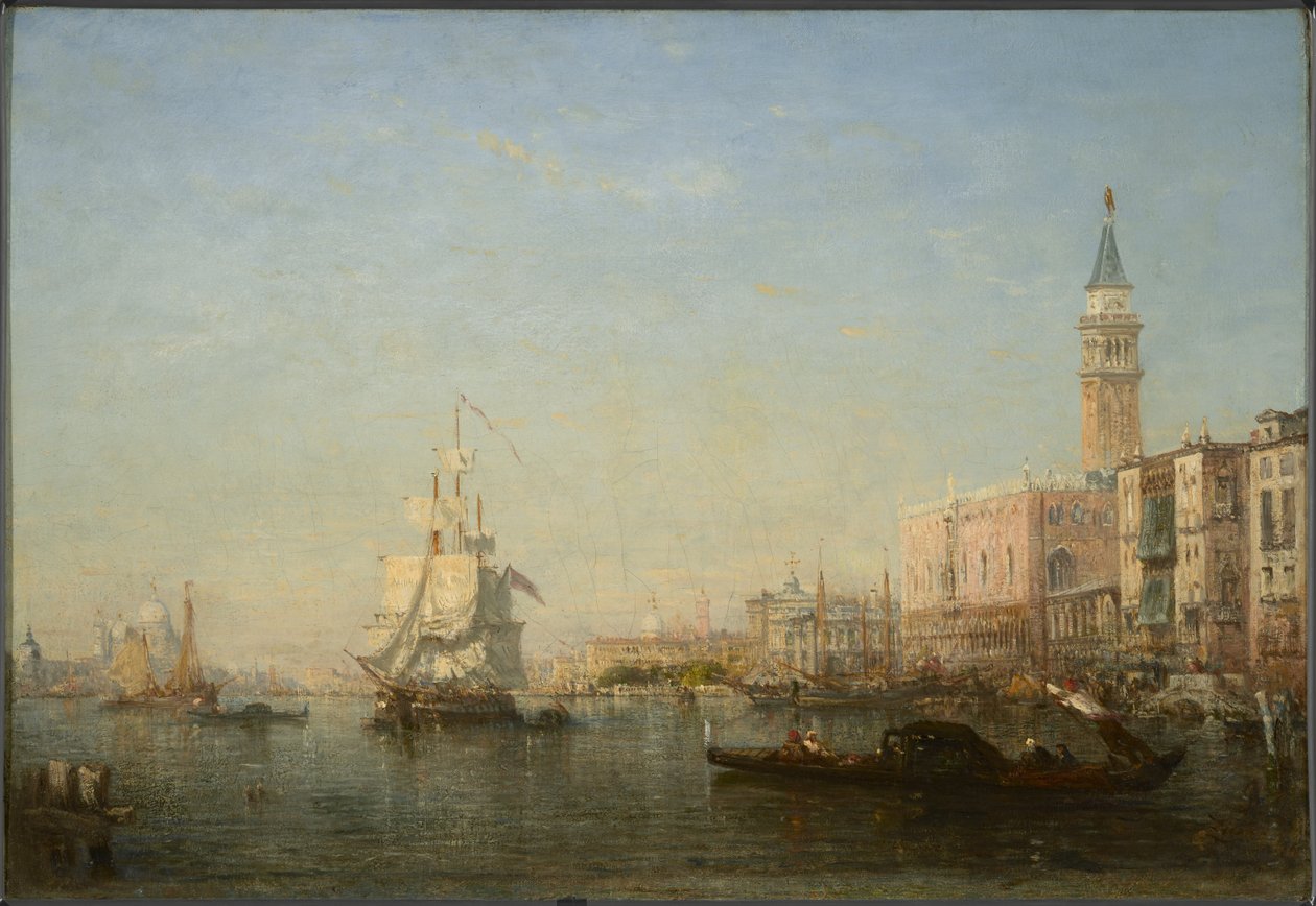 The Grand Canal, Venice by Félix Ziem