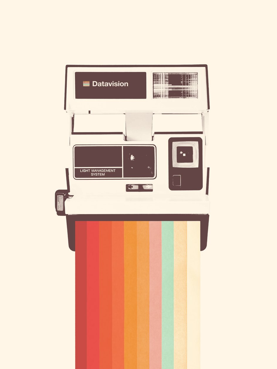 Instant Camera Rainbow, 2019 by Florent Bodart