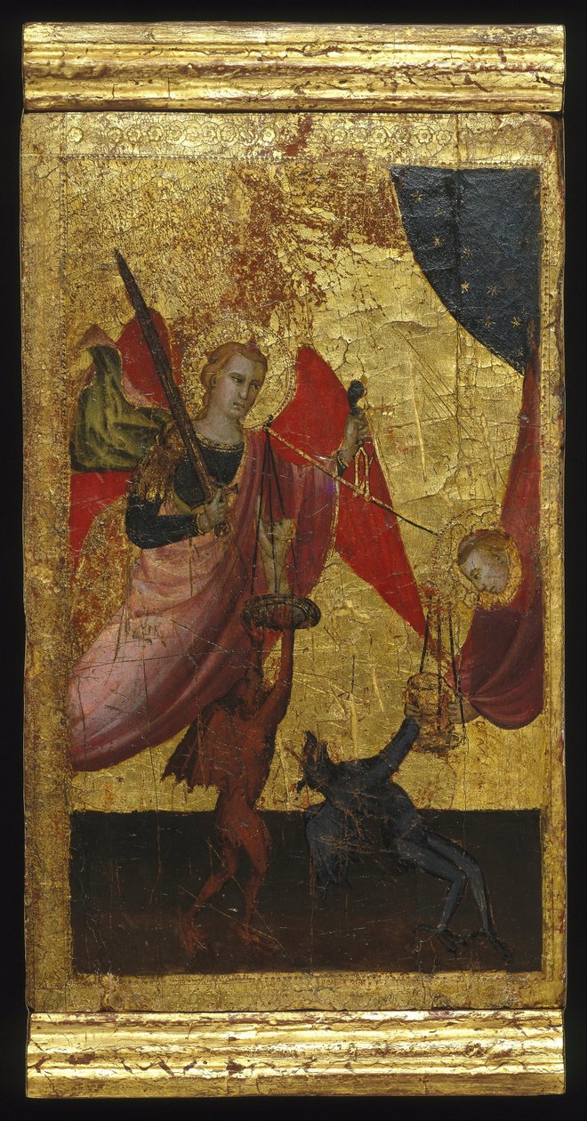 Saint Lawrence Intercedes for the Soul of Emperor Henry II by Florentine Lorenzo di Niccolò