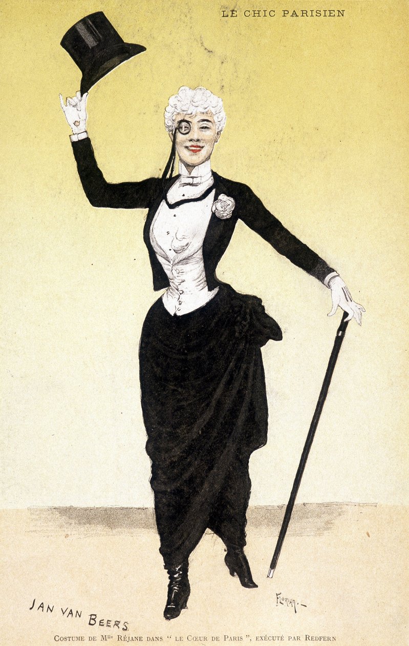 The Parisian chic: Mademoiselle Réjane