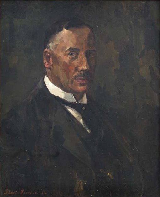 Portrait of George Willem van Heukelom by Floris Verster