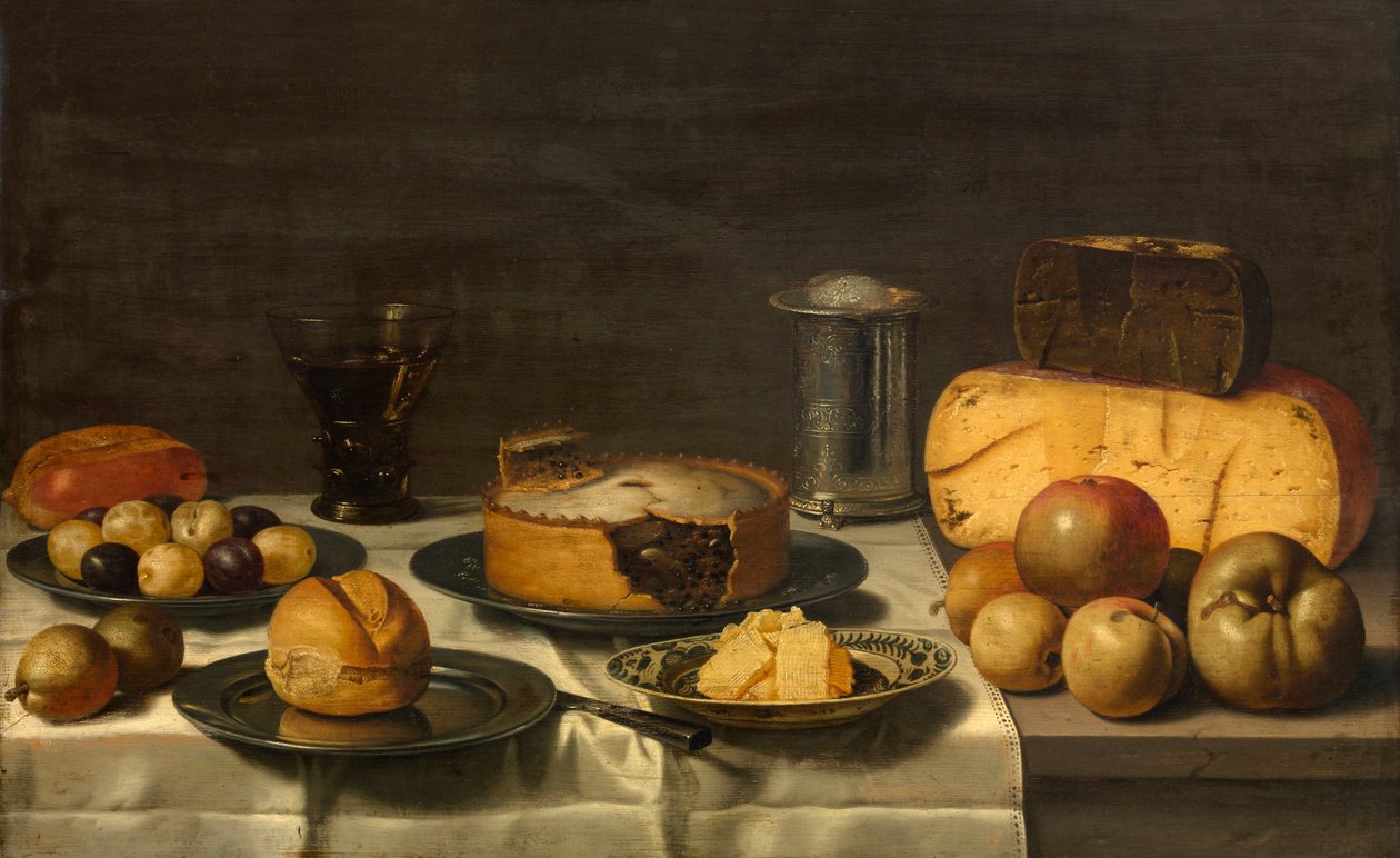 Dutch breakfast by Floris Gerritsz van Schooten