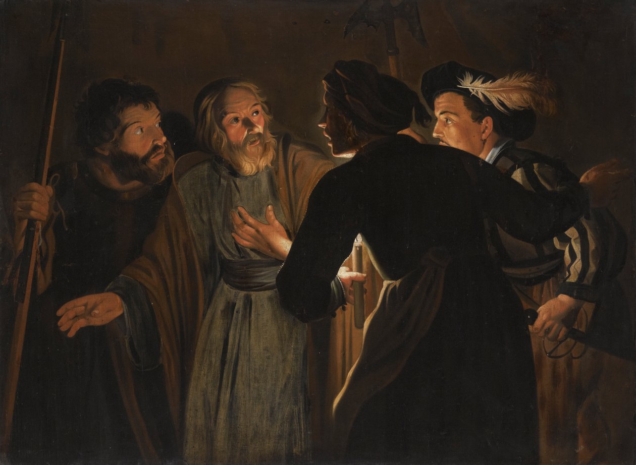 The Denial of Saint Peter by Follower of Gerard Seghers