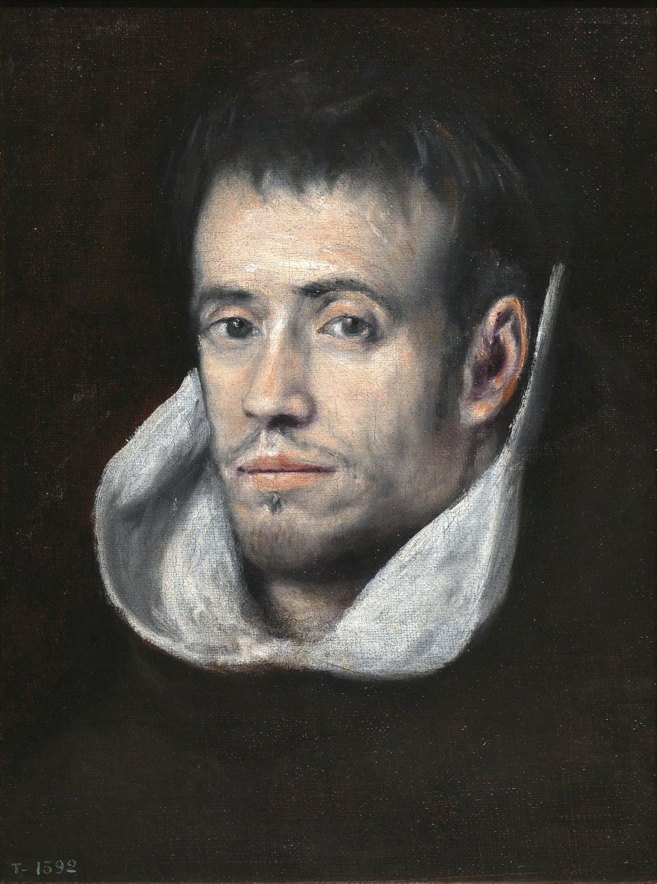 Portrait of Dominican (or Trinitarian) Friar by Follower of El Greco