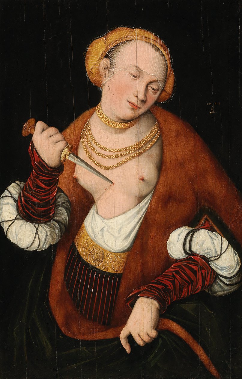 Lucretia by Follower of Lucas Cranach the Elder