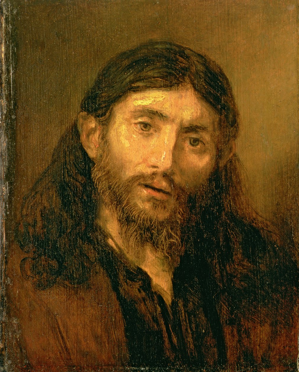 Bust of Christ by Follower of Rembrandt