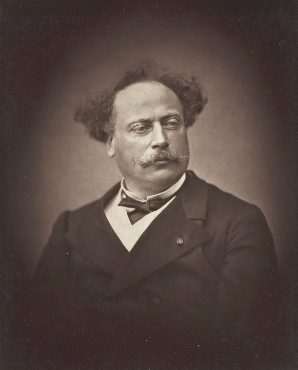 Alexandre Dumas, fils French Novelist and Playwright, 1824-1895, 1875-76 by Fontaine