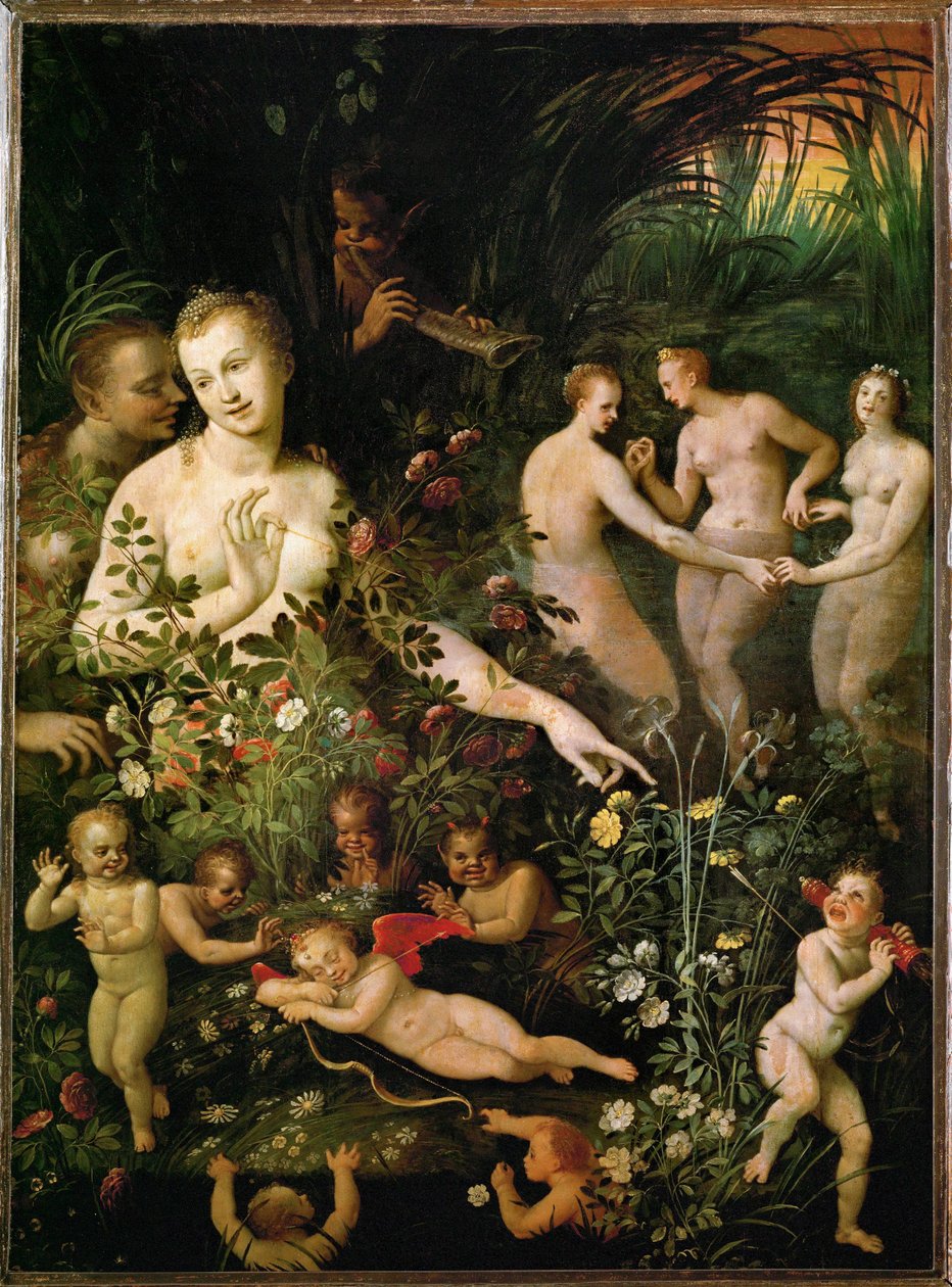 Allegory of Water or Allegory of Love by Fontainebleau School