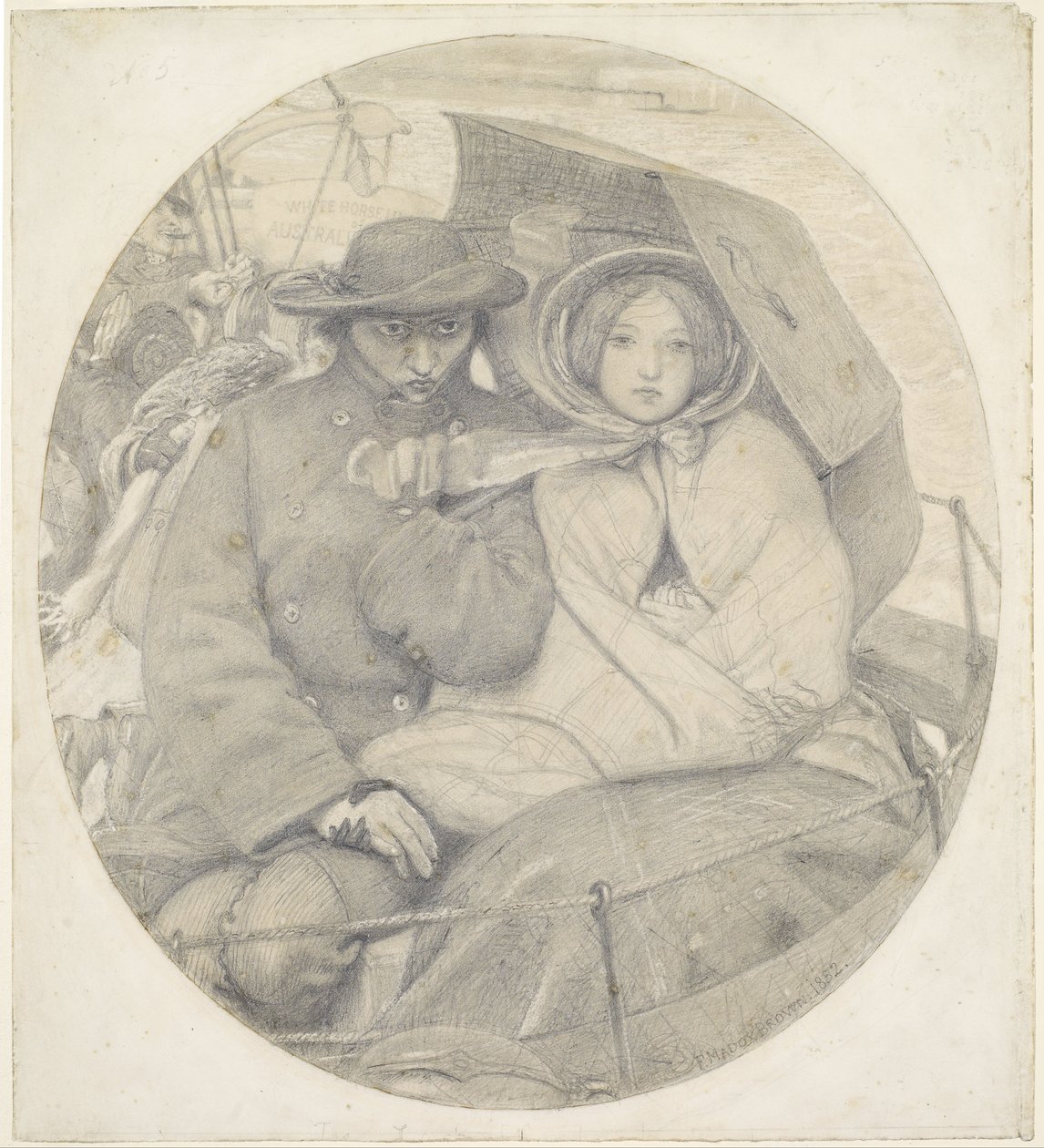 The Last of England by Ford Madox Brown