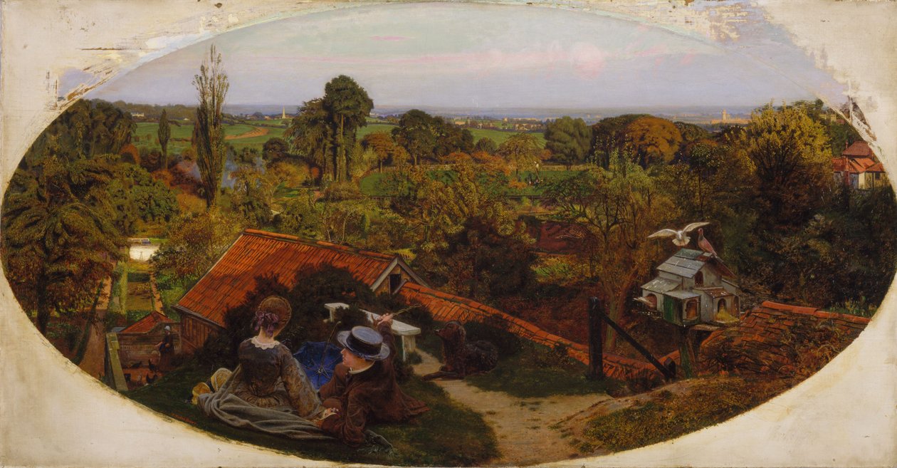 An English Autumn Afternoon by Ford Madox Brown