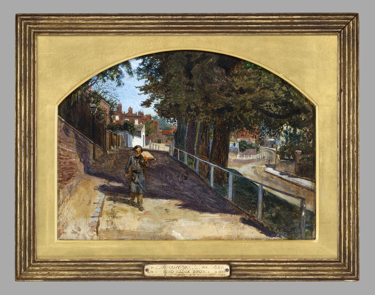 Heath Street, Hampstead by Ford Madox Brown