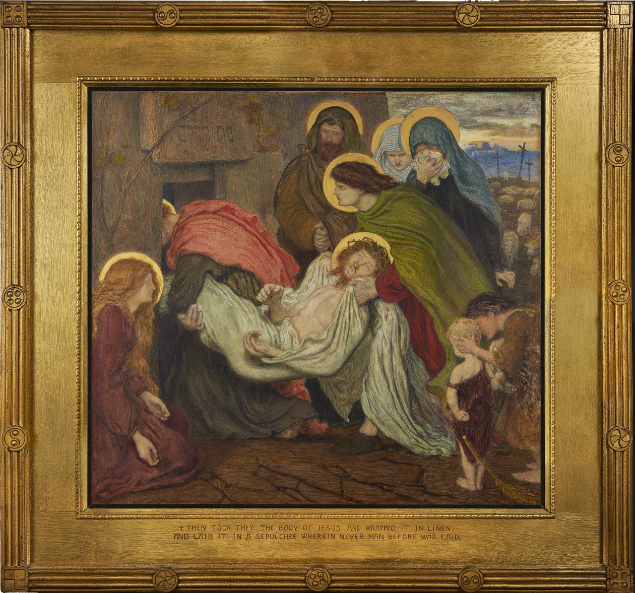 The Entombment by Ford Madox Brown