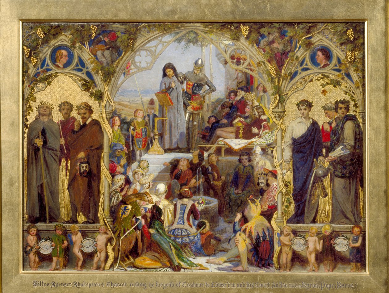 The Seeds and Fruits of English Poetry, 1845-1853 by Ford Madox Brown