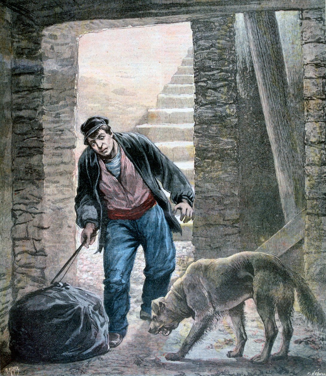 A Crime on the Rue Botzaris, Paris by Fortuné Méaulle
