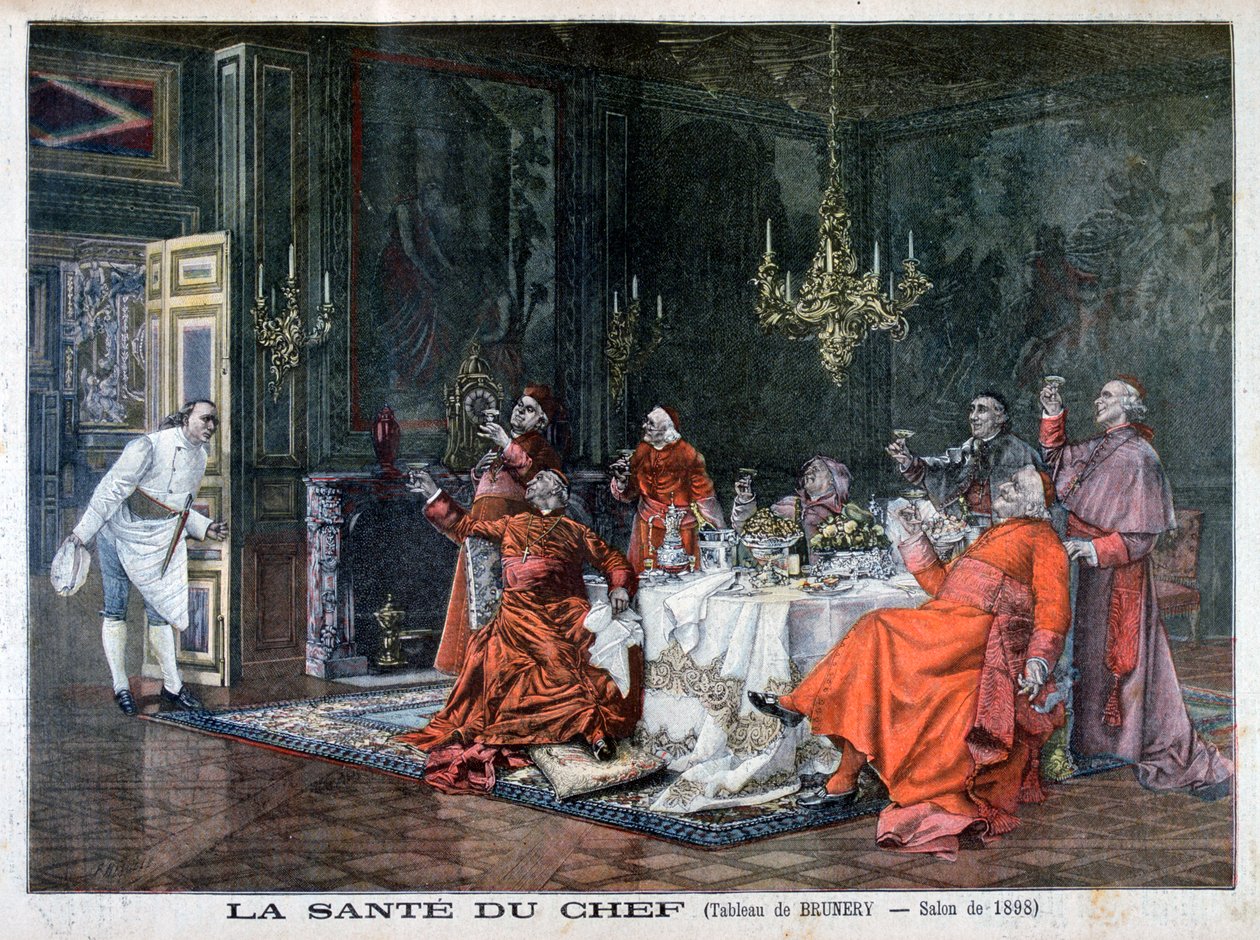 An Eminent Gathering, 1898 by Fortuné Méaulle
