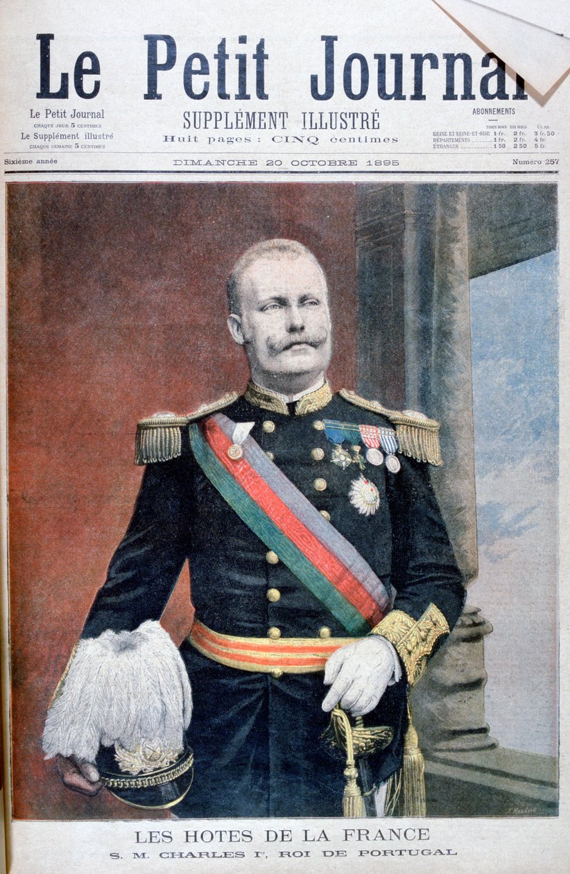 Charles I, King of Portugal, 1895 by Fortuné Méaulle
