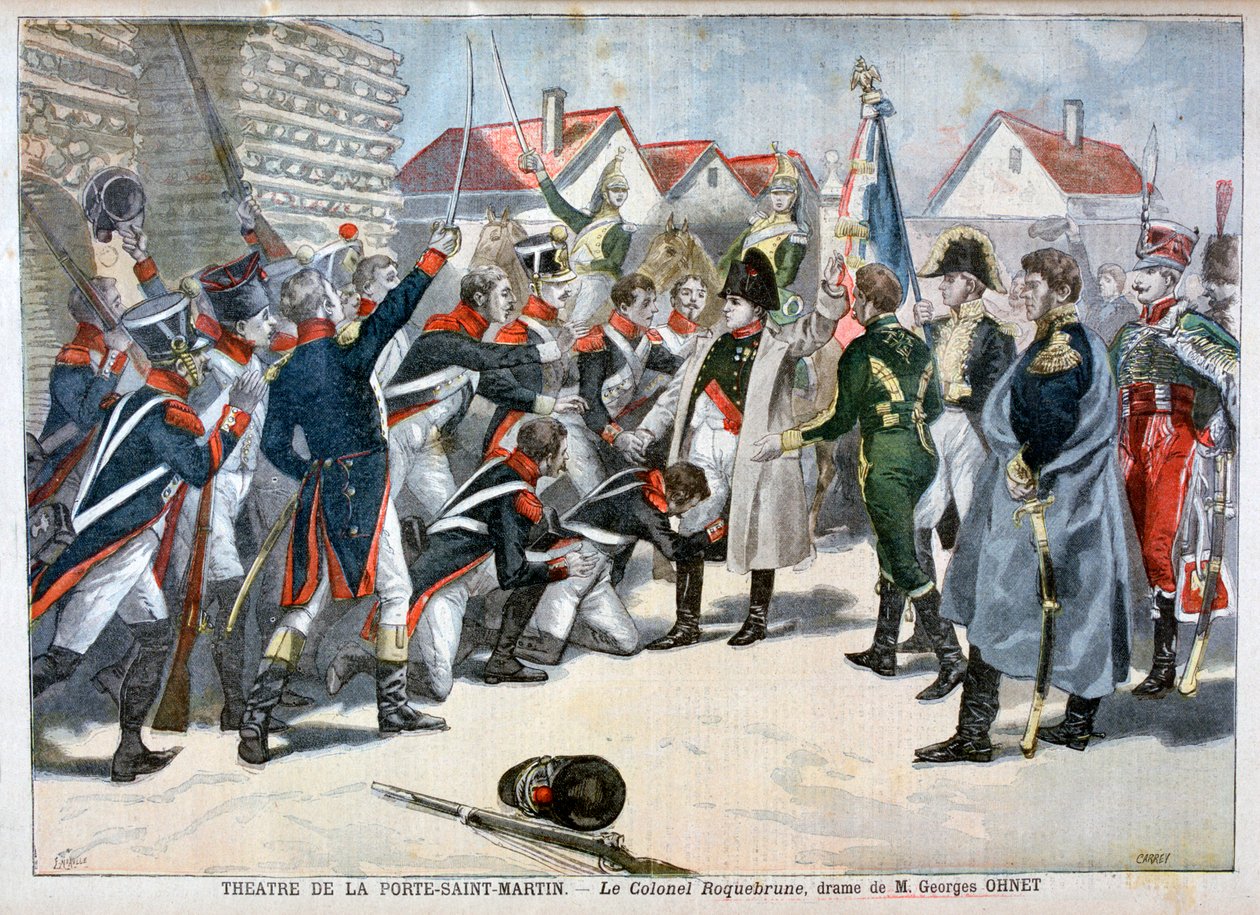 Le Colonel Roquebrune, a Drama by Georges Ohnet, 1897 by Fortuné Méaulle