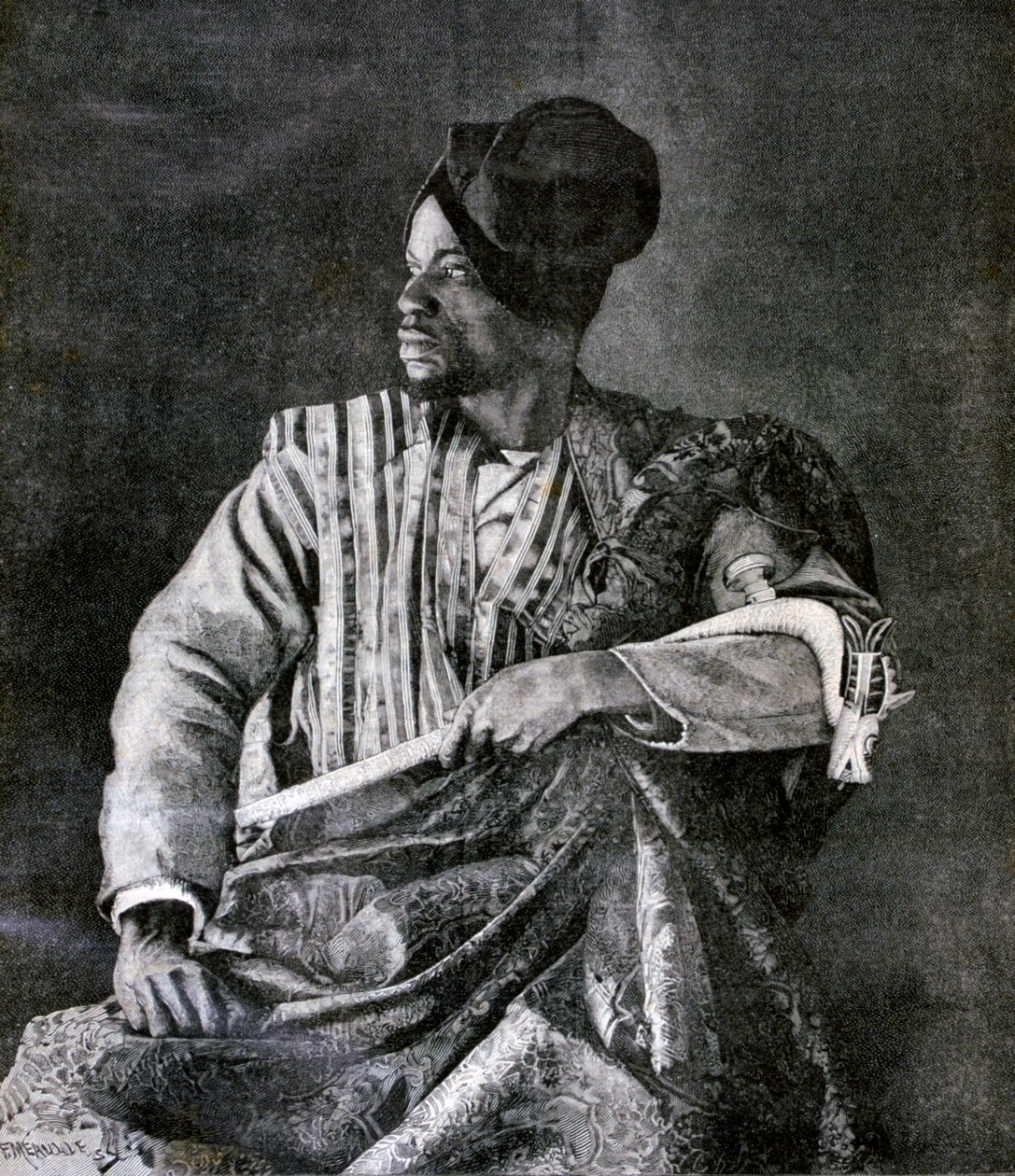 The Chief Dahomey Envoy for King Behanzin in Paris, 1893 by Fortuné Méaulle