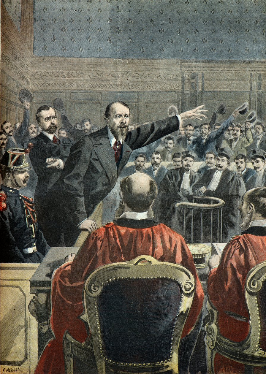 The Acquittal by Paul Deroulede and Marcel Habert by Fortune Louis Meaulle