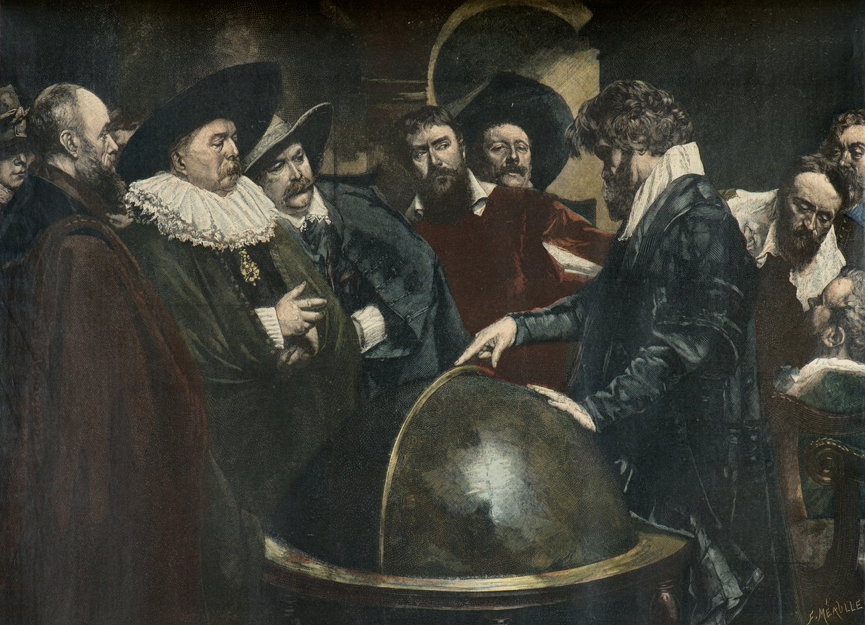 The Astronomer by Fortune Louis Meaulle
