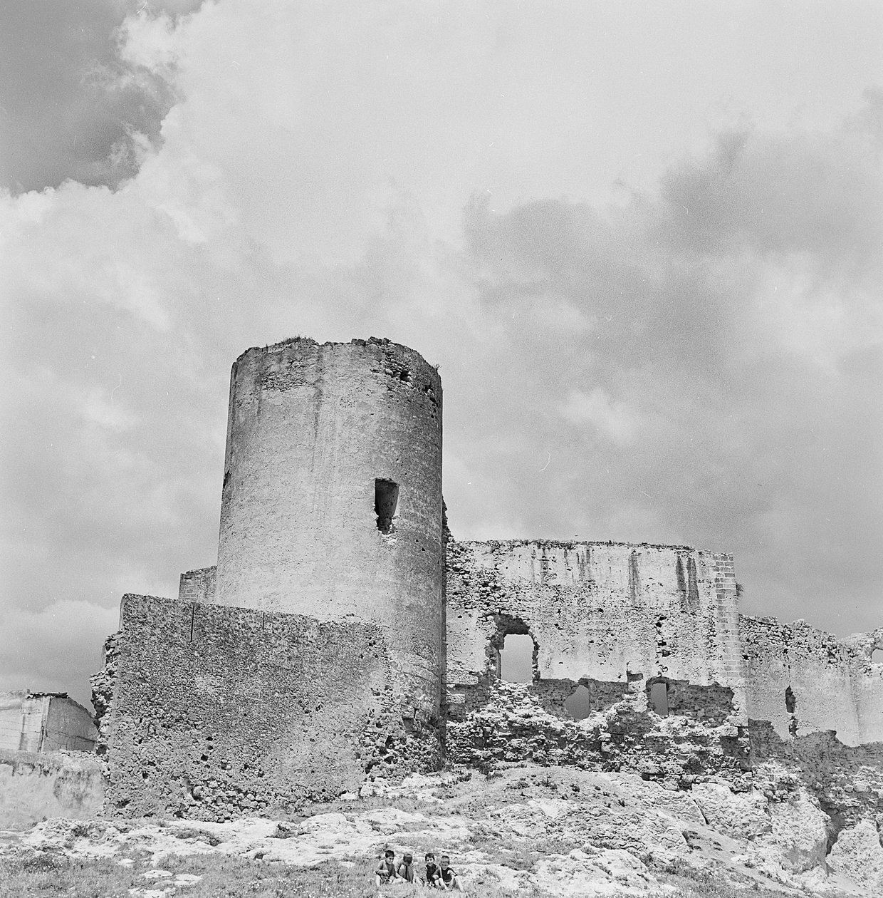 Castle of Palma di Montechiaro, Close to Marina di Palma by Fosco Maraini